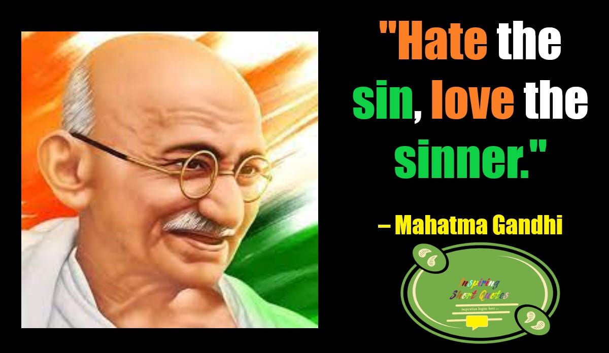 Mahatma Gandhi Quotes and Sayings | Inspiring Short Quotes